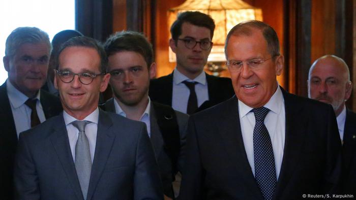 Außenminister Heiko Maas in Moskau (Reuters/S. Karpukhin)