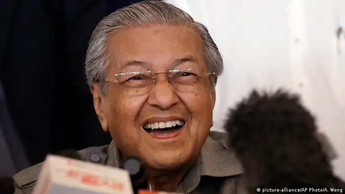 Malaysia Mahathir Mohamad in Kuala Lumpur