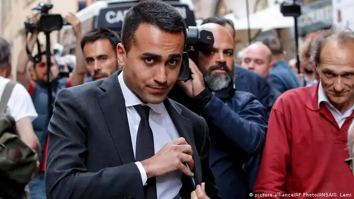 Italien Regierungsbildung | Luigi Di Maio (picture-alliance/AP Photo/ANSA/G. Lami)