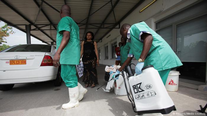 Kongo Training für Ebola-Ausbruch 2014 (Reuters/Media Coulibaly)