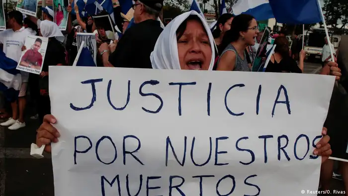 Nicaragua - Proteste in Managua (Reuters/O. Rivas)