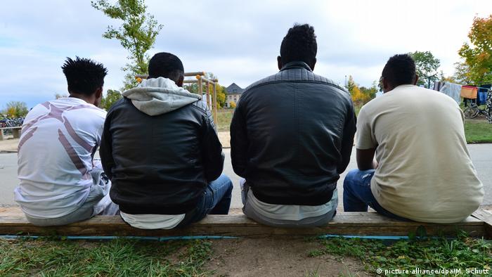 Deutschland Migration junge Männer aus Eritrea