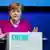 Deutschland, Münster: Angela Merkel hält eine Rede beim Katholikentag
