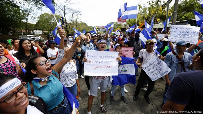 Nicaragua Proteste und Ausschreitungen (picture-alliance/AP Photo/A. Zuniga)