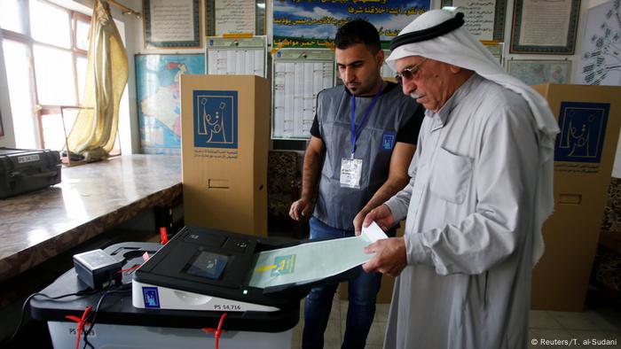Irak Wahl | Stimmabgabe in Bagdad (Reuters/T. al-Sudani)
