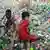 Children among plastic bottle waste in Dhaka, Bangladesh
