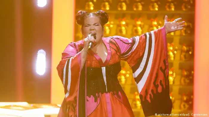 Eurovision Song Contest 2018 - Finale Netta Israel (picture-alliance/dpa/J. Carstensen)