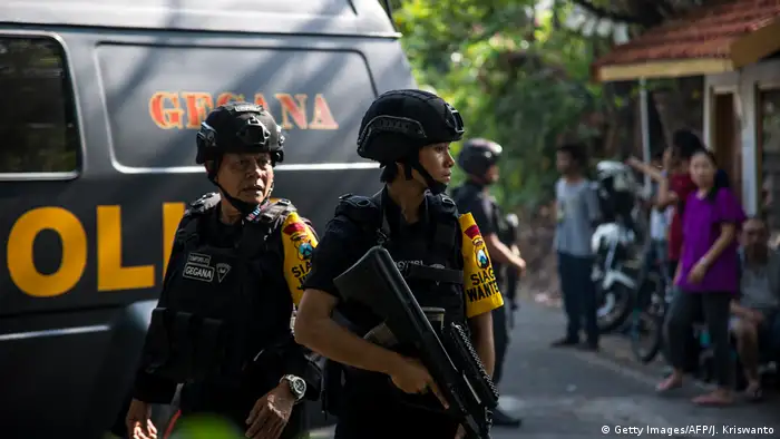 Selbstmordanschlag in Surabaya Indonesien