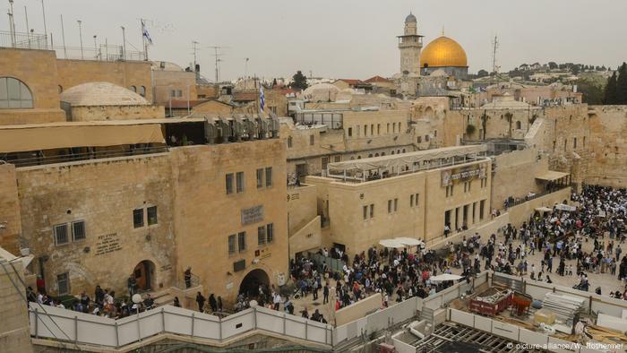 Symbobild Israel Jerusalem Gewalt am Tempelberg