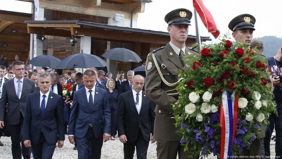 Delegacija Hrvatskog Sabora 2018. na komemoraciji u Blajburgu