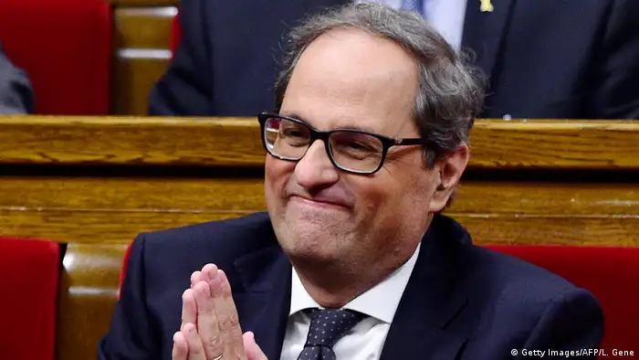 Spanien neuer Katalanischer Ministerpräsident Quim Torra (Getty Images/AFP/L. Gene)