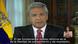 Screenshot youtube-Video Rede Präsident Ecuador Lenín Moreno Screenshot youtube-Video Rede Präsident Ecuador Lenín Moreno