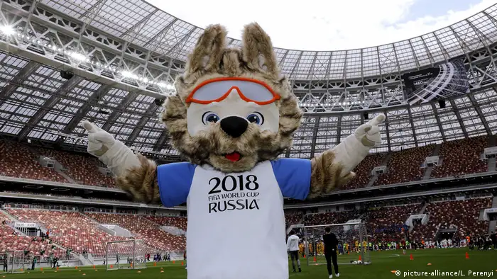 Russland Fußball WM 2018 Maskottchen