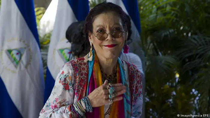 Nicaragua Vize-Präsidentin Rosario Murillo (Imago/Agencia EFE)