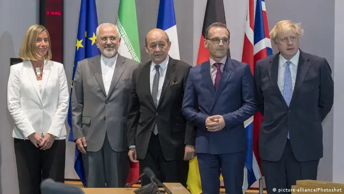 Various EU foreign ministers and their Iranian counterpart meet in Belgium