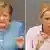 Deutschland Bundestag Bildkombo Angela Merkel und Alice Weidel