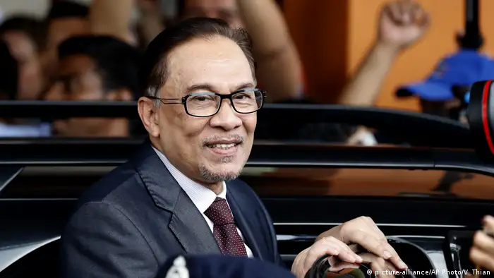 Anwar Ibrahim (picture-alliance/AP Photo/V. Thian)