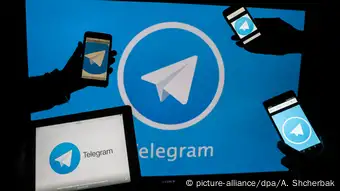 Russland blockiert blockiert Telegram Messenger App