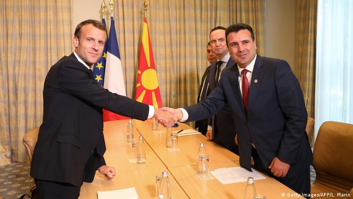 Bulgarien EU-Balkan-Gipfel in Sofia | Macron und Zoran Zaev