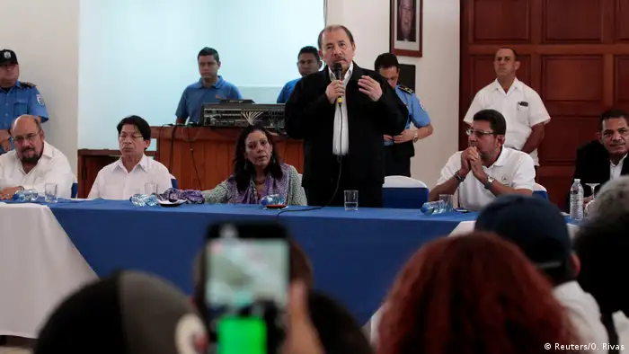 Nicaragua nationaler Dialog Ortega (Reuters/O. Rivas)