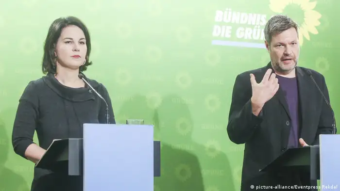 Robert Habeck and Annalena Baerbock (picture-alliance/Eventpress Rekdal)