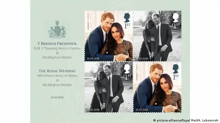 Vor der Royal-Hochzeit - Sonderbriefmarke