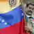Venezuela Wahlkampf Maduro Fahne