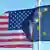 Američka i zastava EU