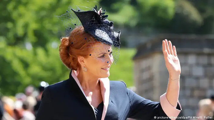 UK | Hochzeit Prinz Harry und Meghan Markle | Herzogin Sarah Ferguson (picture-alliance/dpa/PA Wire/G. Fuller)