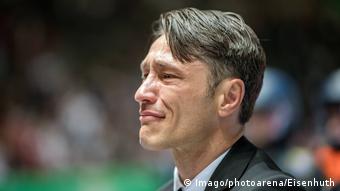 Deutschland Trainer Niko Kovac mit Tränen in den Augen