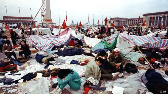 China Peking Studenten Demonstration Tiananmen