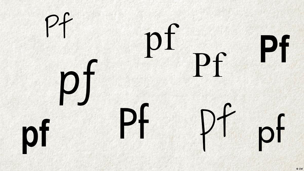 Hörst du ein pf oder nicht? Abschlusstest ABC DW Deutsch Lernen