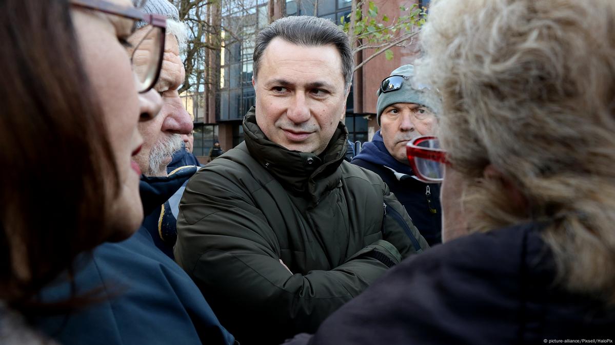Macedonia's exPM Gruevski gets two years in jail DW 05/23/2018