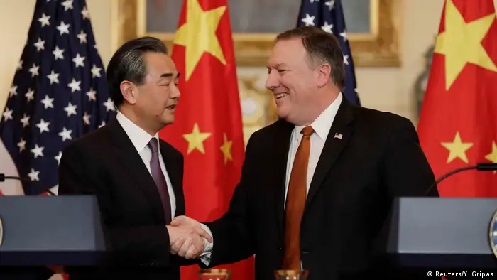 USA | Außenminister Wang Yi und Pompeo