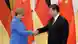 Merkel i Xi Jinping w Pekinie 
