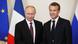 Rusya Devlet Başkanı Vladimir Putin (sol) ile Fransa Cumhurbaşkanı Emmanuel Macron Perşembe günü St. Peterburg'da görüştü Rusya Devlet Başkanı Vladimir Putin (sol) ile Fransa Cumhurbaşkanı Emmanuel Macron Perşembe günü St. Peterburg'da görüştü