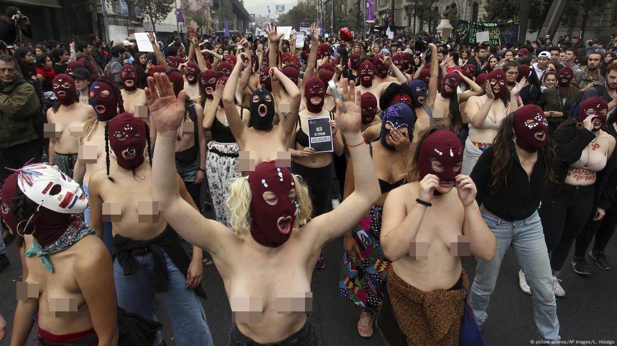 Masiva marcha feminista exige en Chile educación no sexista – DW –  06/06/2018