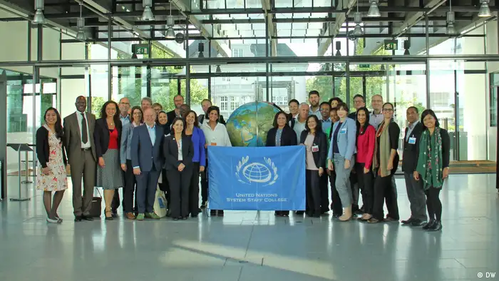 Deutsche Welle Bonn - Medientraining der DW Akademie mit UN-Führungskräften für UNSSC