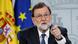 Mariano Rajoy at the press conference Mariano Rajoy at the press conference