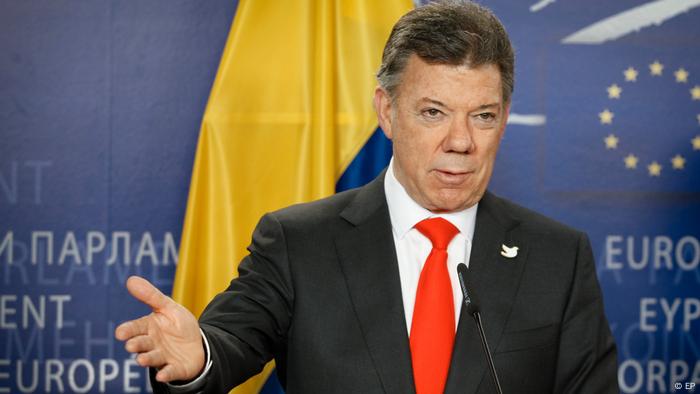 Juan Manuel Santos, presidente de Colombia