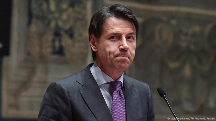 Italien Rom Giuseppe Conte (picture-alliance/AP Photo/E. Ferrari)