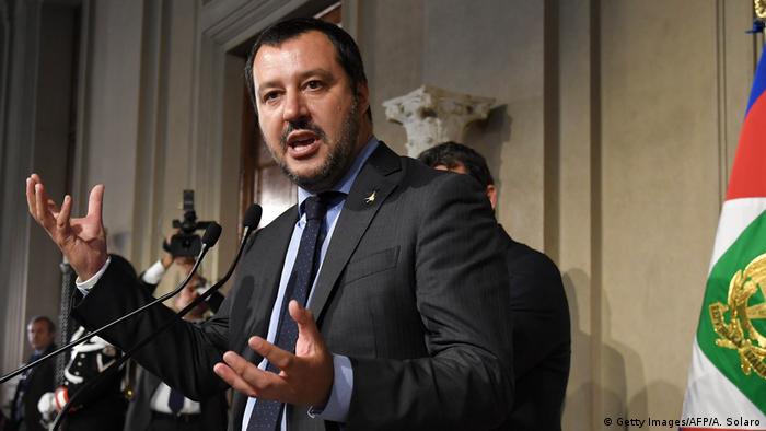 Rom Matteo Salvini Chef Lega Nord (Getty Images/AFP/A. Solaro)