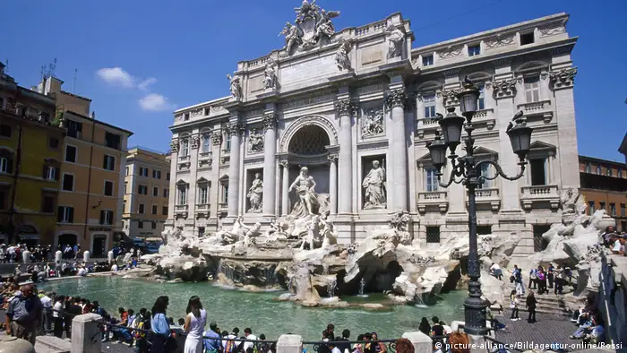 Rome's Trevi fountain (picture-alliance/Bildagentur-online/Rossi)
