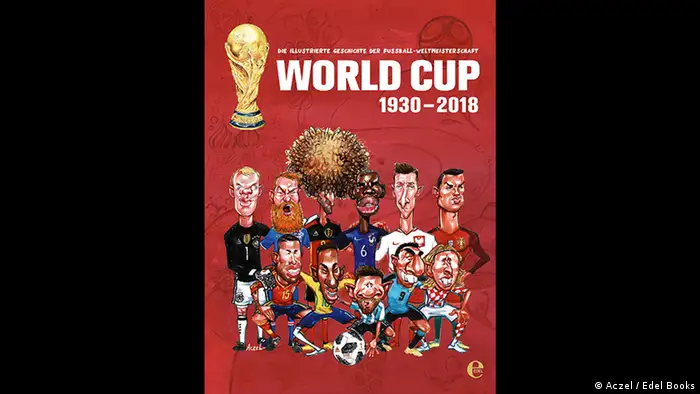 Das Cover-Bild des WM-Karikaturenhefts World Cup 1930-2018.