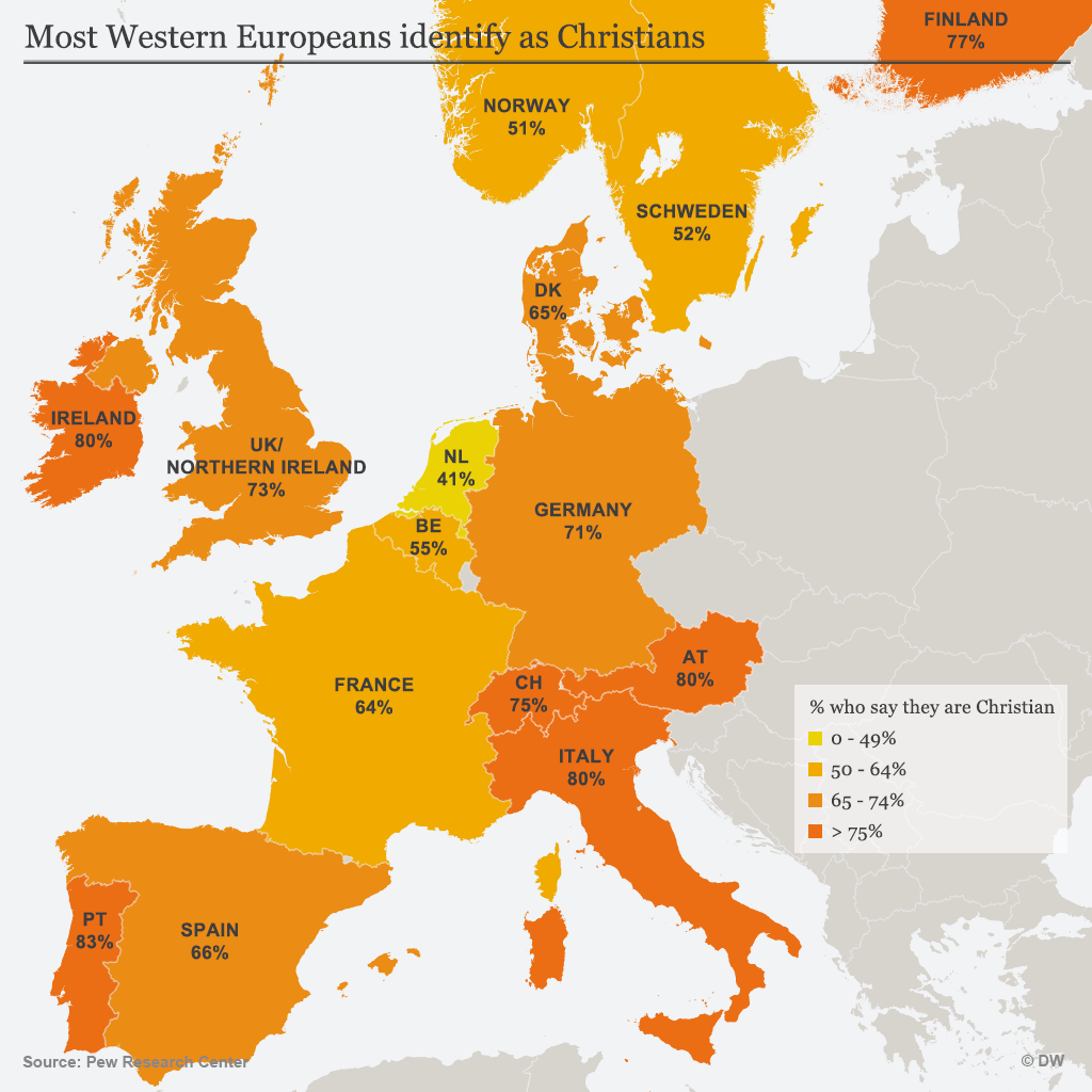 Raport Chrze Cijanie W Zachodniej Europie Ci Ku Prawicy Ycie W