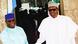 Nigeria Präsident Muhammadu Buhari mit sierra-leonischem Präsident Julius Maada Bio Nigeria Präsident Muhammadu Buhari mit sierra-leonischem Präsident Julius Maada Bio