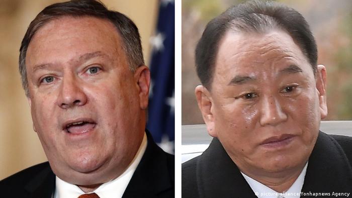 Майкл Помпео и Ким Ён Чхоль