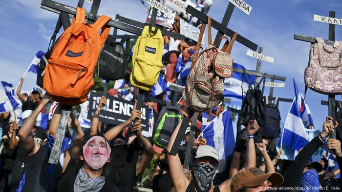 Nicaragua Proteste (picture-alliance/dpa/AP Photo/E. Felix)
