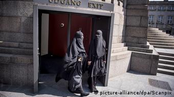 Dänemark | Frauen tragen Burka in Kopenhagen