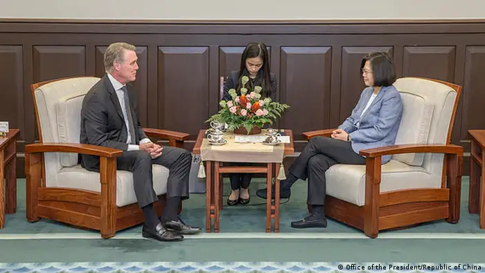 Taiwan Taipei - Taiwans Präsident Tsai Ing-wen trifft US Offizielle